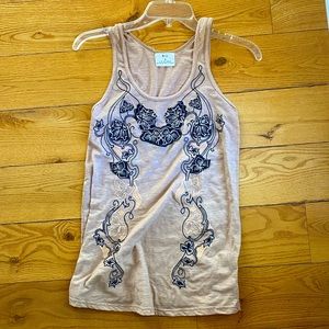 Pins and needles tank small S Anthropologie